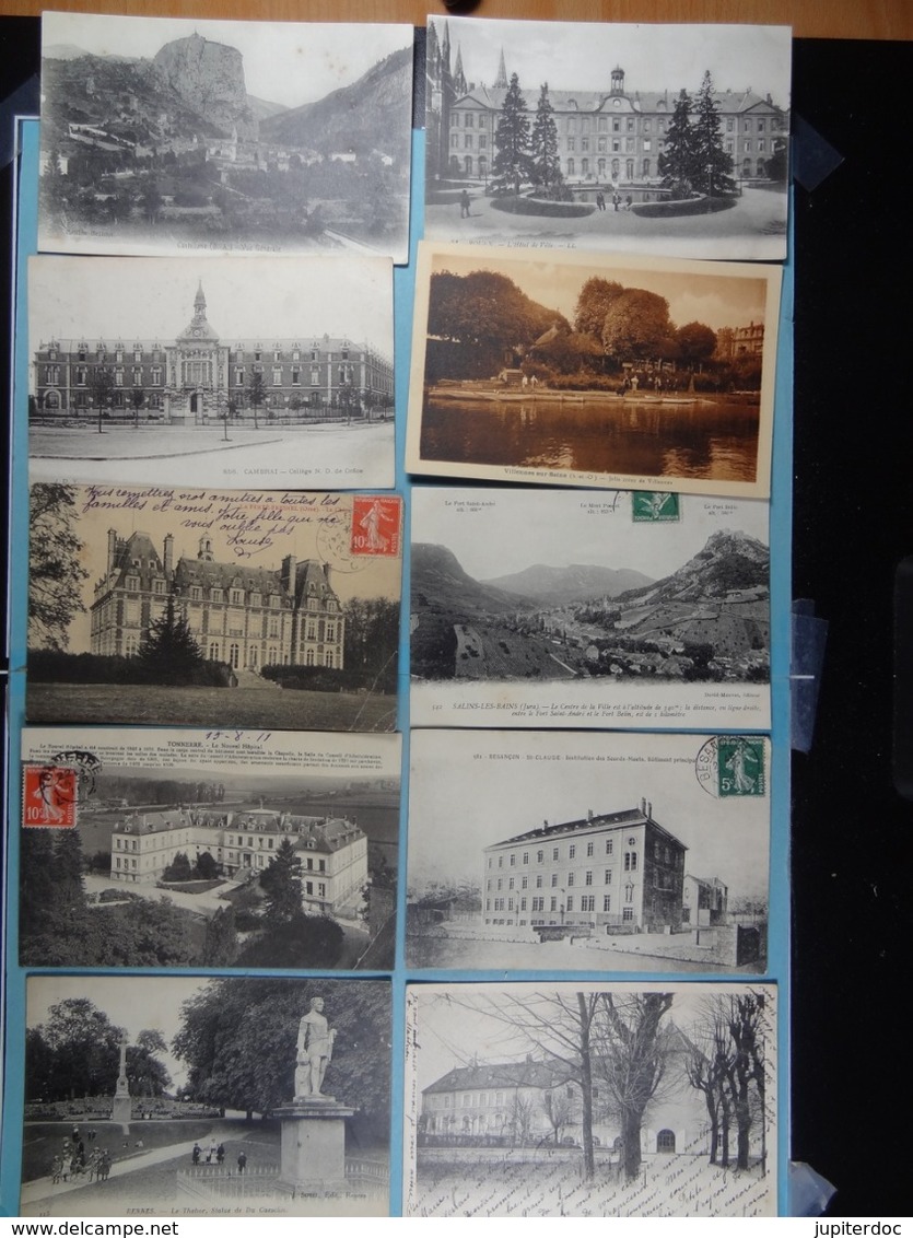 Lot de 290 cartes postales de France (toutes scannées)