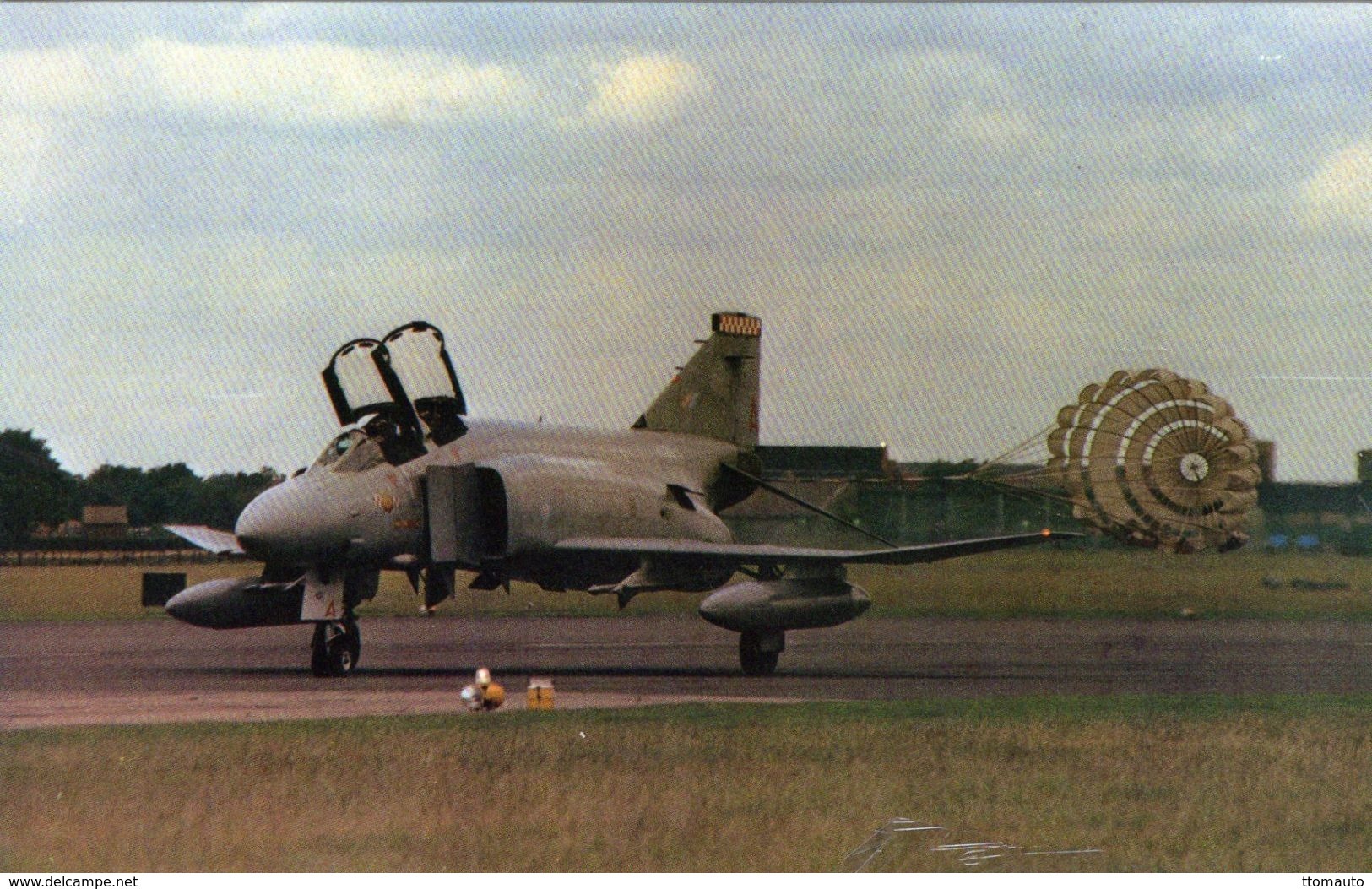 McDonnell F4 Phantom Of No.56 Squadron, Based At RAF Wattisham  -  CPM - 1946-....: Ere Moderne