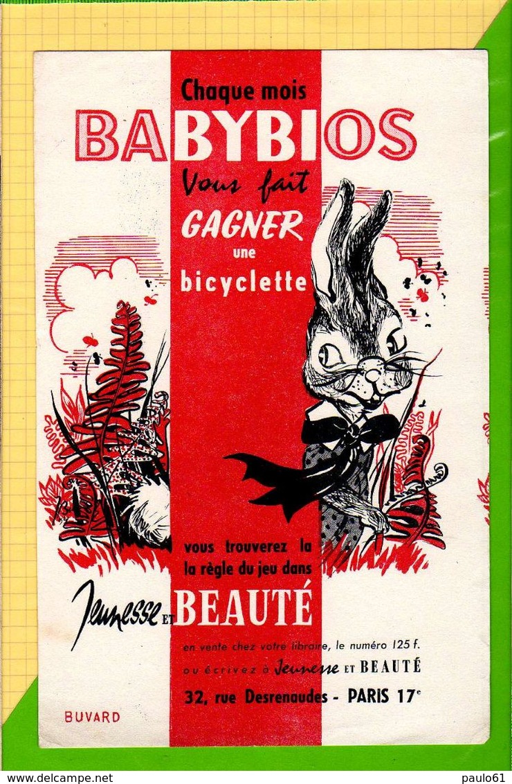 BUVARD &amp; Blotting Paper : BABYBIOS Jeunesse Et Beauté - Parfums & Beauté