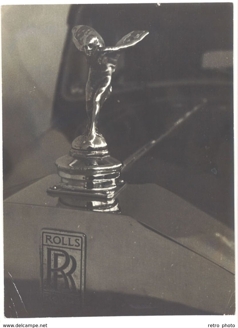 Photo Automobile, Radiateur De Rolls Royce - Automobiles