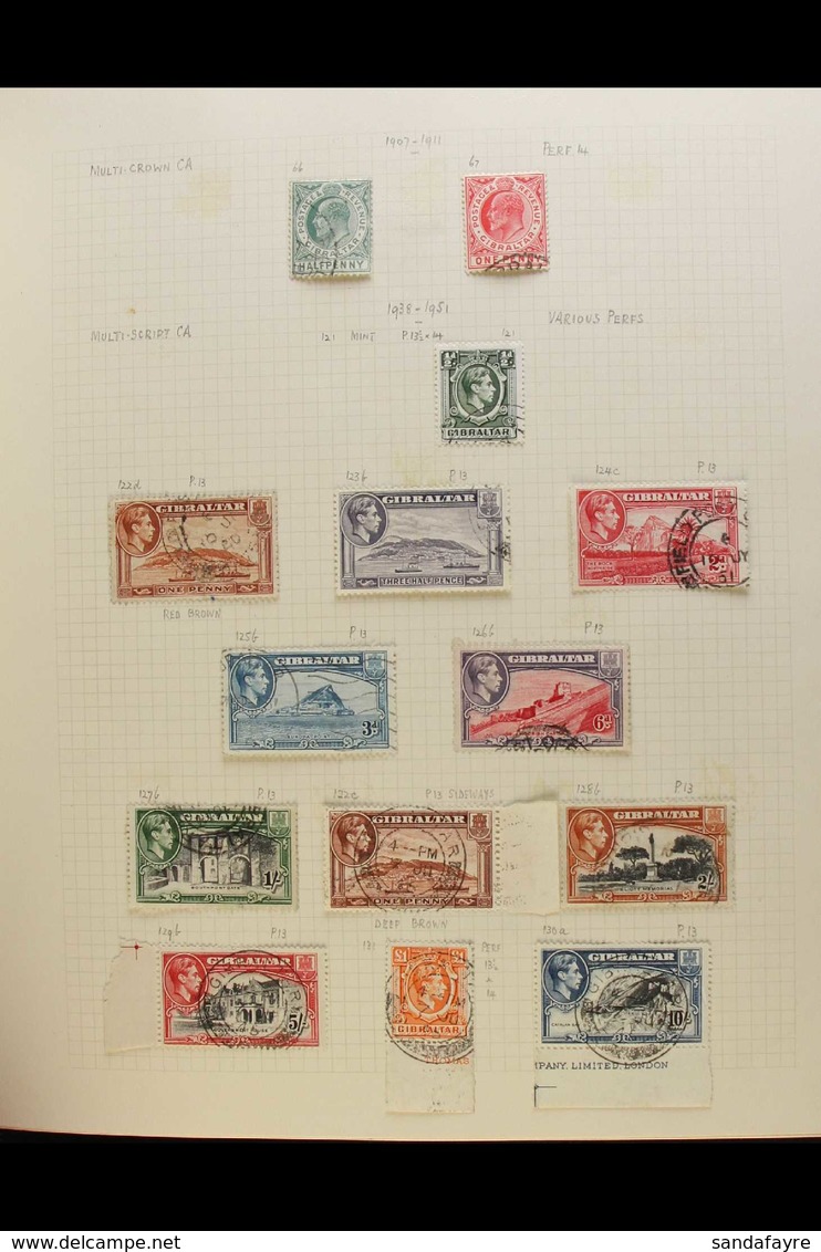 BRITISH COMMONWEALTH FINE USED COLLECTION. Late 19th Century To Early 1970's Fine Used Stamps In Two Albums With The Str - Sonstige & Ohne Zuordnung