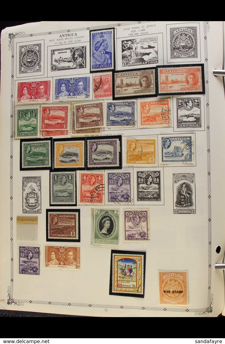 BRITISH WEST INDIES A - G COUNTRIES, MINT & USED COLLECTION Housed In An Album, Includes Larger Range Of Barbados With E - Otros & Sin Clasificación