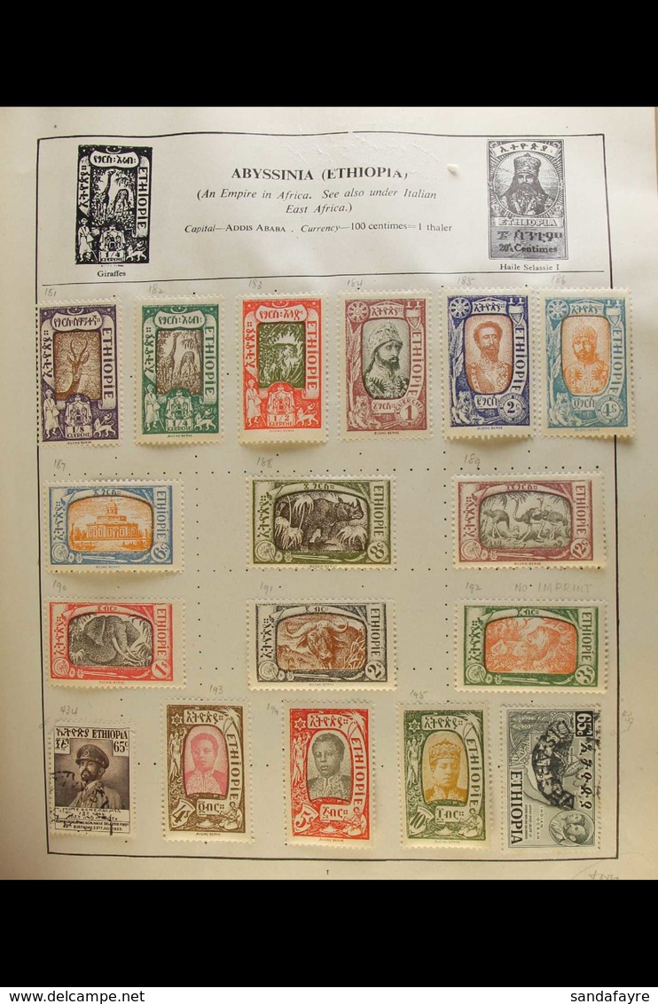 INTERESTING WORLD COLLECTION 1850's-1960's Fine Mint & Used Mainly All Different Stamps In A Well Filled 'The Strand Sta - Otros & Sin Clasificación