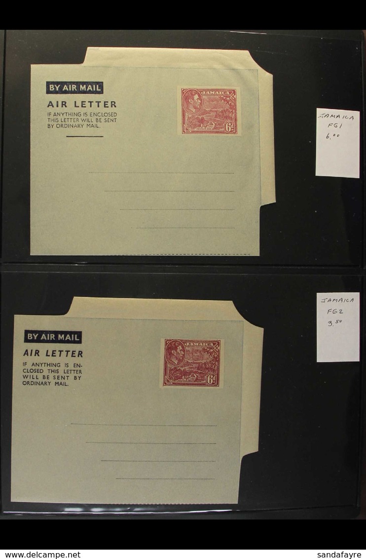 BRITISH COMMONWEALTH - ISLANDS AEROGRAMME COLLECTION. 1940's-2000's Superb Unused Collection Of All Different Postal Sta - Altri & Non Classificati