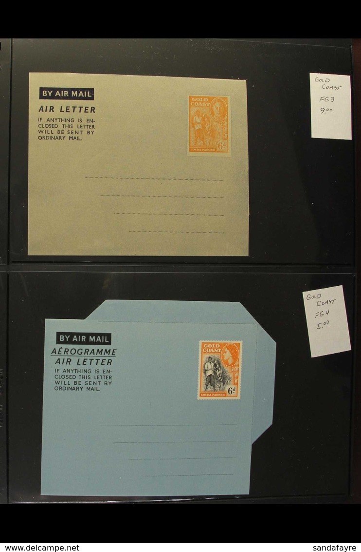 BRITISH COMMONWEALTH AFRICA AEROGRAMME COLLECTION 1946-2004 Superb Unused Collection Of All Different Postal Stationery  - Other & Unclassified