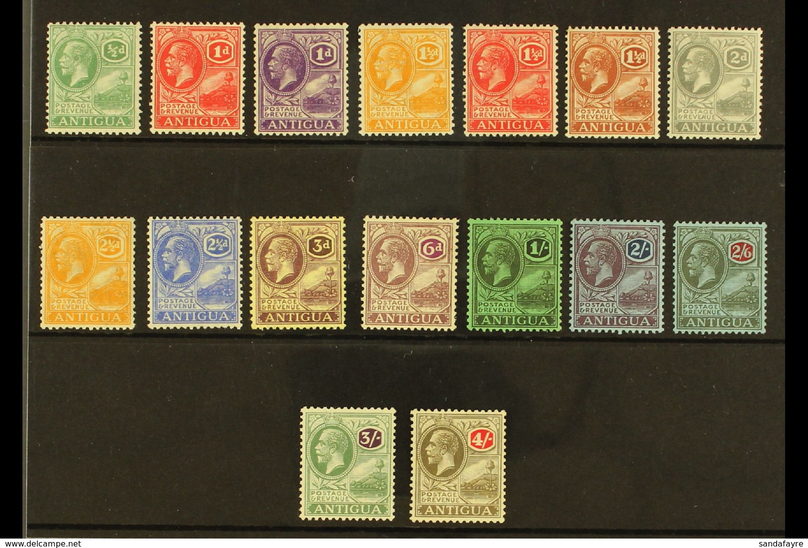 1921-29 Wmk SCA Basic Set, SG 62-80, Very Fine Mint, Very Fresh. The Catalogue Value In The SG Catalogue Is For Basic Se - Sonstige & Ohne Zuordnung