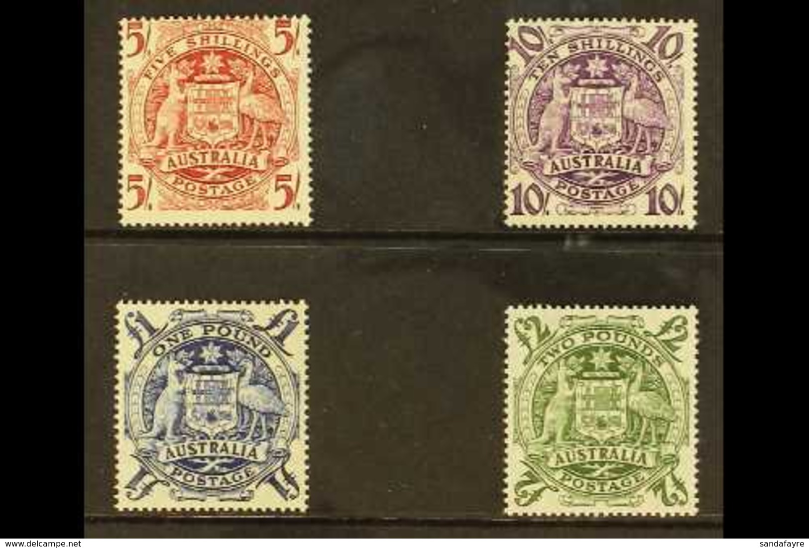 1948-56 High Values Set, SG 224a/224d, Never Hinged Mint (4 Stamps) For More Images, Please Visit Http://www.sandafayre. - Sonstige & Ohne Zuordnung