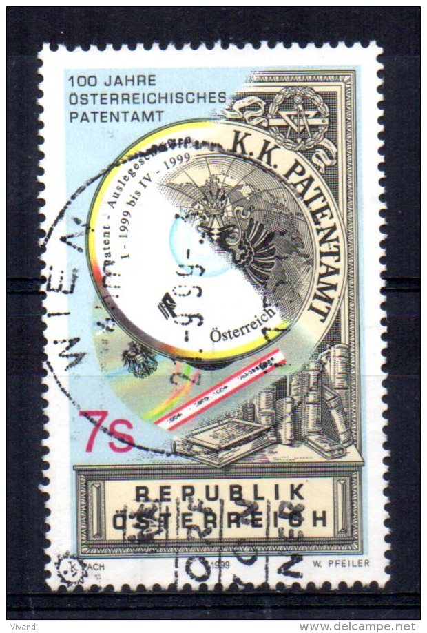 Austria - 1999 - Austrian Patent Office Centenary - Used - Used Stamps