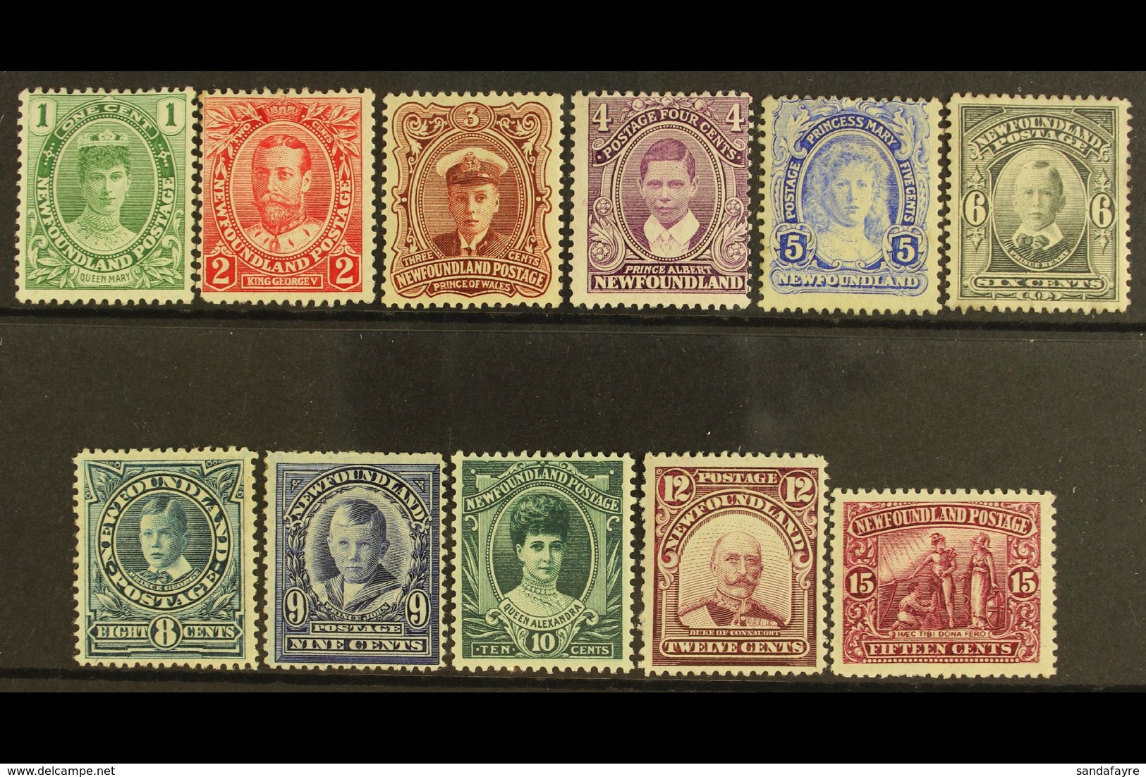 1911 Coronation Complete Set, SG 117/27, Fine Mint. Fresh And Attractive! (11 Stamps) For More Images, Please Visit Http - Other & Unclassified