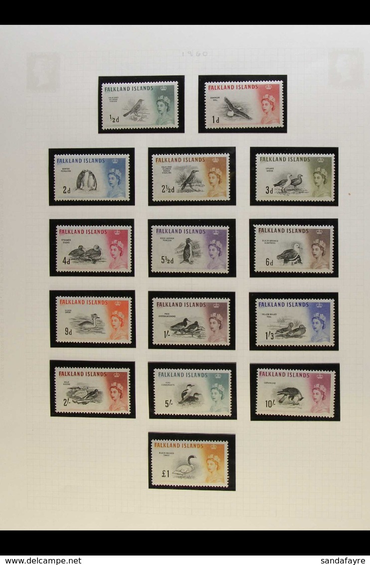 1953-82 COMPLETE MINT / NHM COLLECTION. A Complete Run From The 1953 Coronation Issue To The 1982 Darwin Set, SG 186/425 - Falklandeilanden
