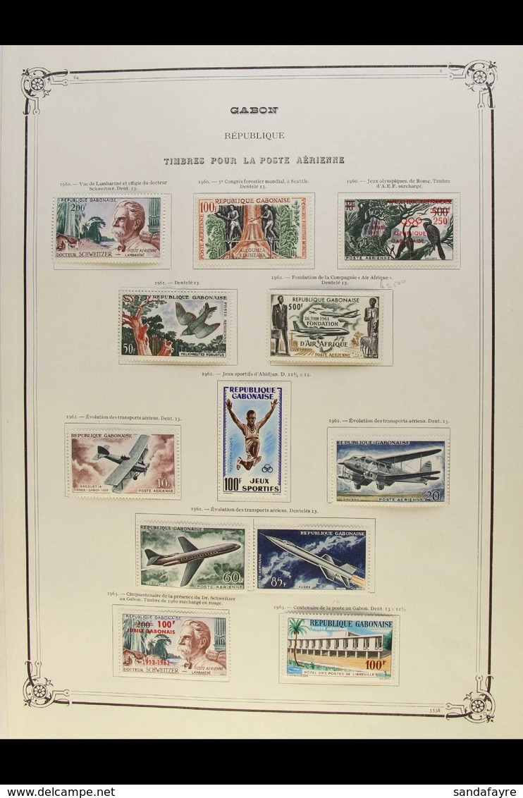 1959-1967 VIRTUALLY COMPLETE SUPERB MINT COLLECTION On Pages, All Different, COMPLETE For The Period With Only 1965 1000 - Sonstige & Ohne Zuordnung