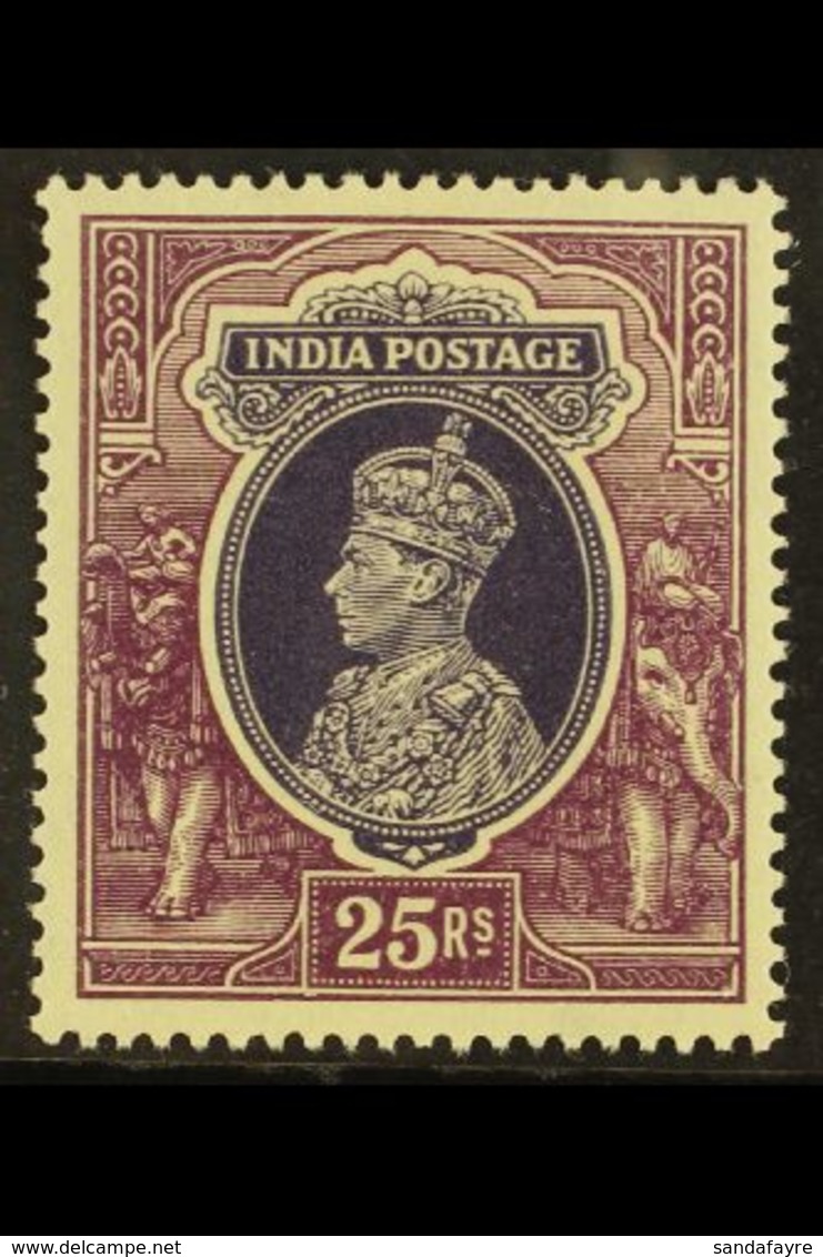 1937-40 25r Slate-violet & Purple, SG 264, Very Fine Mint For More Images, Please Visit Http://www.sandafayre.com/itemde - Other & Unclassified