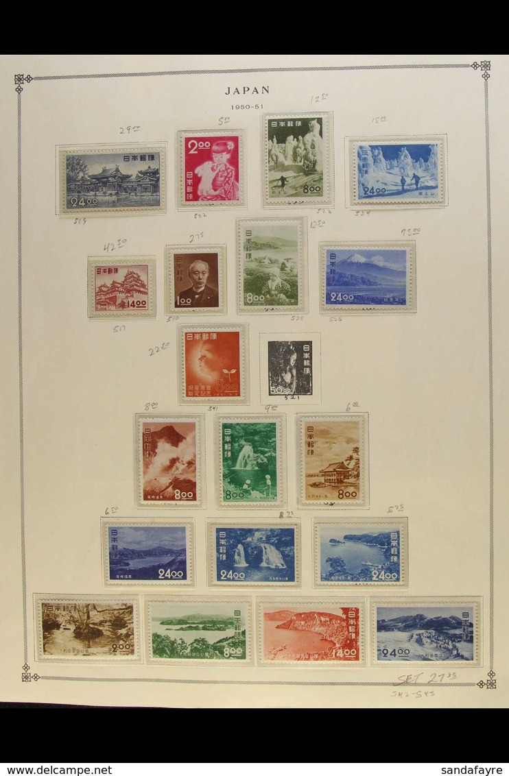 1946-65 MINT AND NEVER HINGED MINT COLLECTION An Attractive Collection On Scott Printed Album Pages, Includes 1946-47 Im - Autres & Non Classés