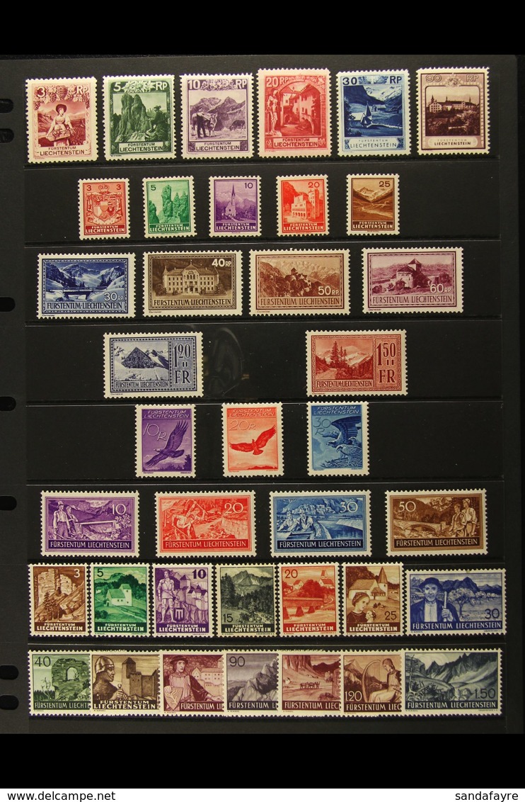 1930-46 FINE MINT COLLECTION An Attractive All Different Collection That Includes 1930 Views Range To 90rp (90rp With Ti - Autres & Non Classés