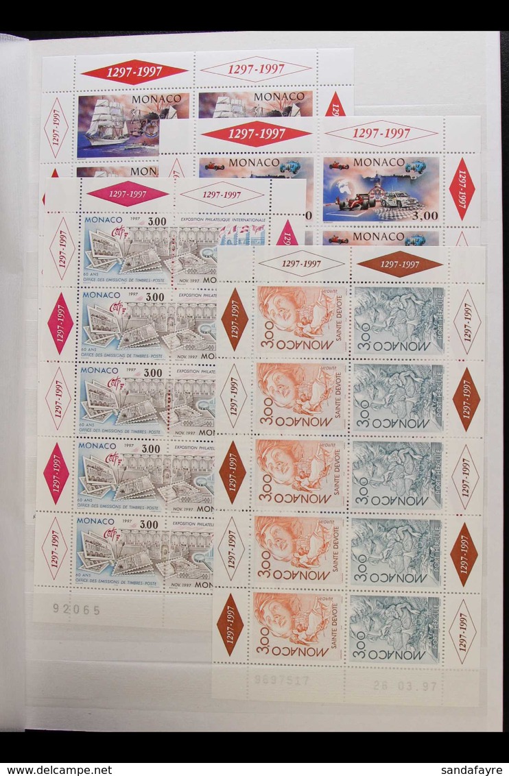 1996-2000 SHEETLETS. Superb Never Hinged Mint Collection Of Complete SHEETLETS Of Mostly 4 To 10 Stamps, Inc Many Se-ten - Sonstige & Ohne Zuordnung