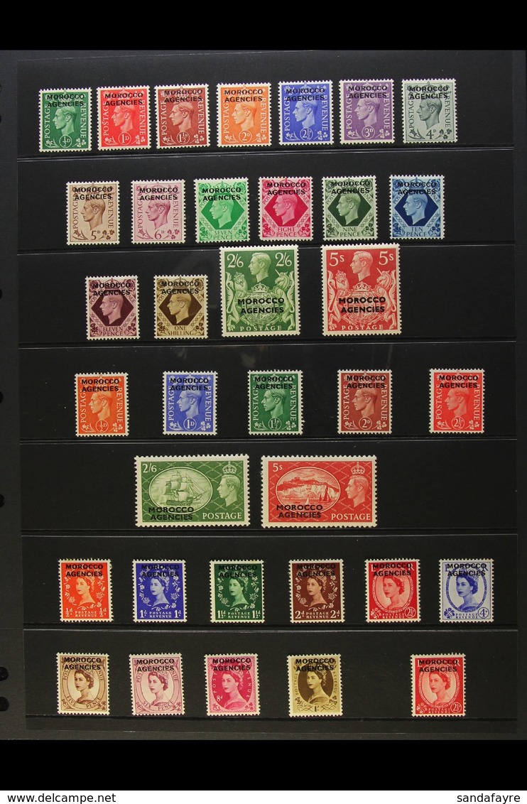 1949-56 COMPLETE MINT COLLECTION Presented On A Stock Page, SG 77/111, Very Fine Mint (35 Stamps) For More Images, Pleas - Sonstige & Ohne Zuordnung