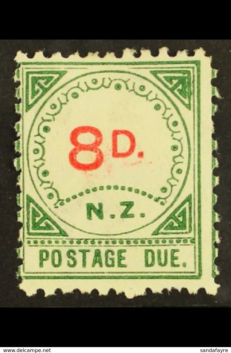 POSTAGE DUES 1899 8d Carmine And Green, Variety "carmine 8D Printed Double", SG D2a, Listed But Not Priced SG. For More  - Sonstige & Ohne Zuordnung