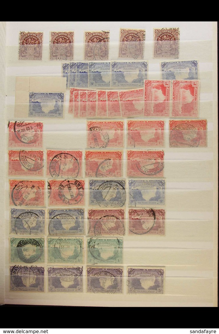 1896-1909 MINT & USED ACCUMULATION, CAT £6000+ On Stock Pages, Includes Such Things As The 1896-7 Die I All Values Used  - Sonstige & Ohne Zuordnung