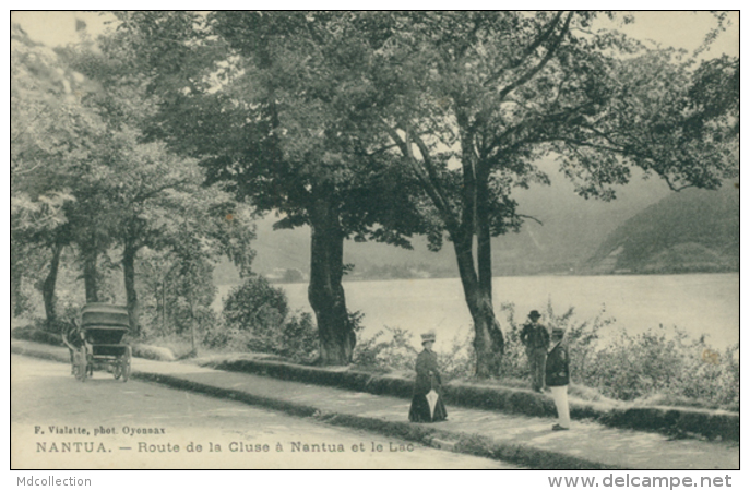 01 NANTUA / Route De  La Cluse à Nantuaet Le Lac / - Nantua