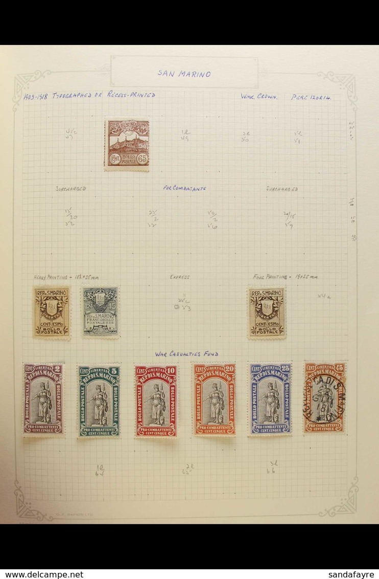 1877-1972 ALL DIFFERENT COLLECTION A Delightful Mint, Nhm & Used Collection Presented Neatly In An Album. Includes 1877  - Autres & Non Classés