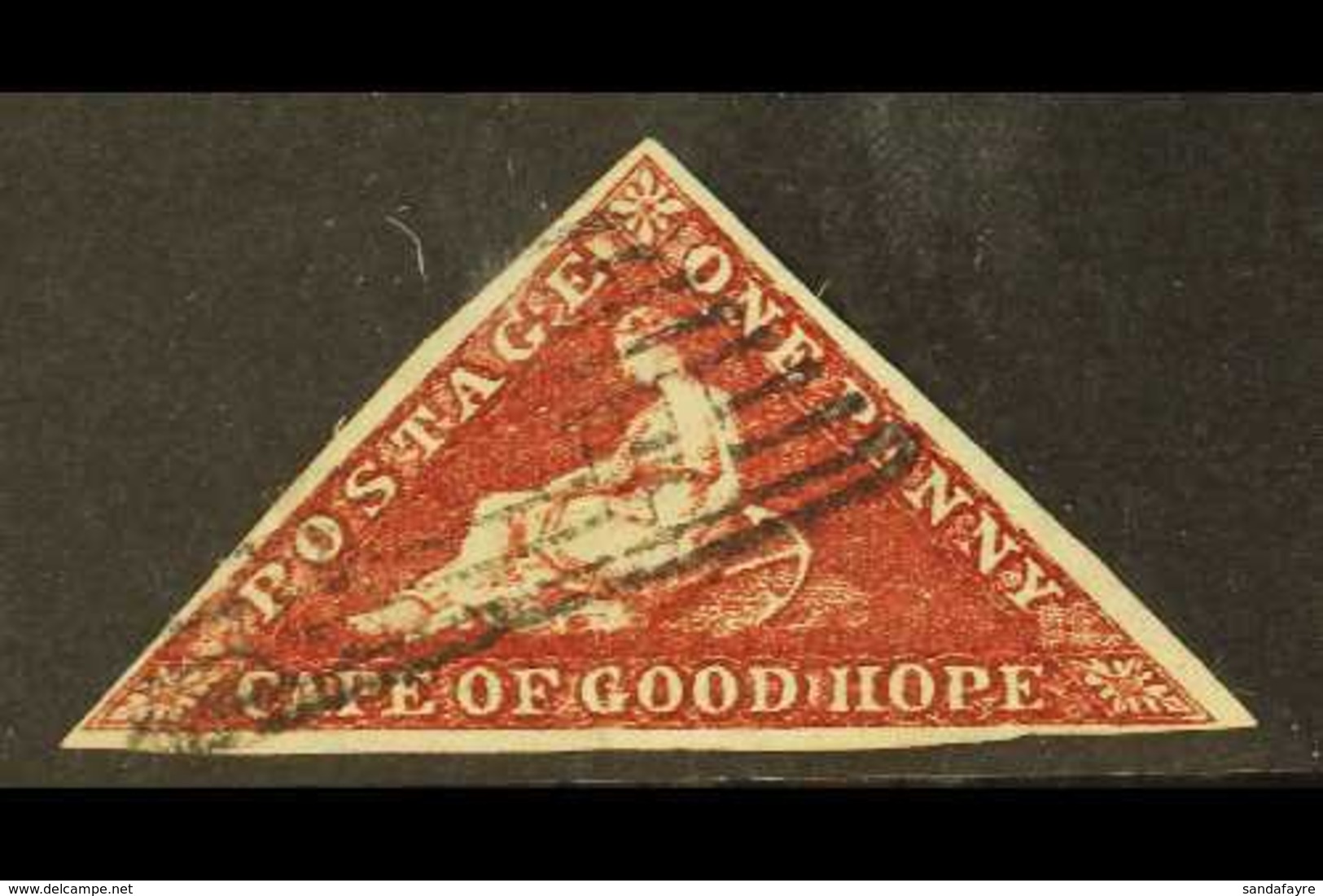 CAPE OF GOOD HOPE 11863 1d Deep Carmine Red, SG 18, Very Fine Mint With Clear To Large Margins All Round And Neat Cancel - Non Classés