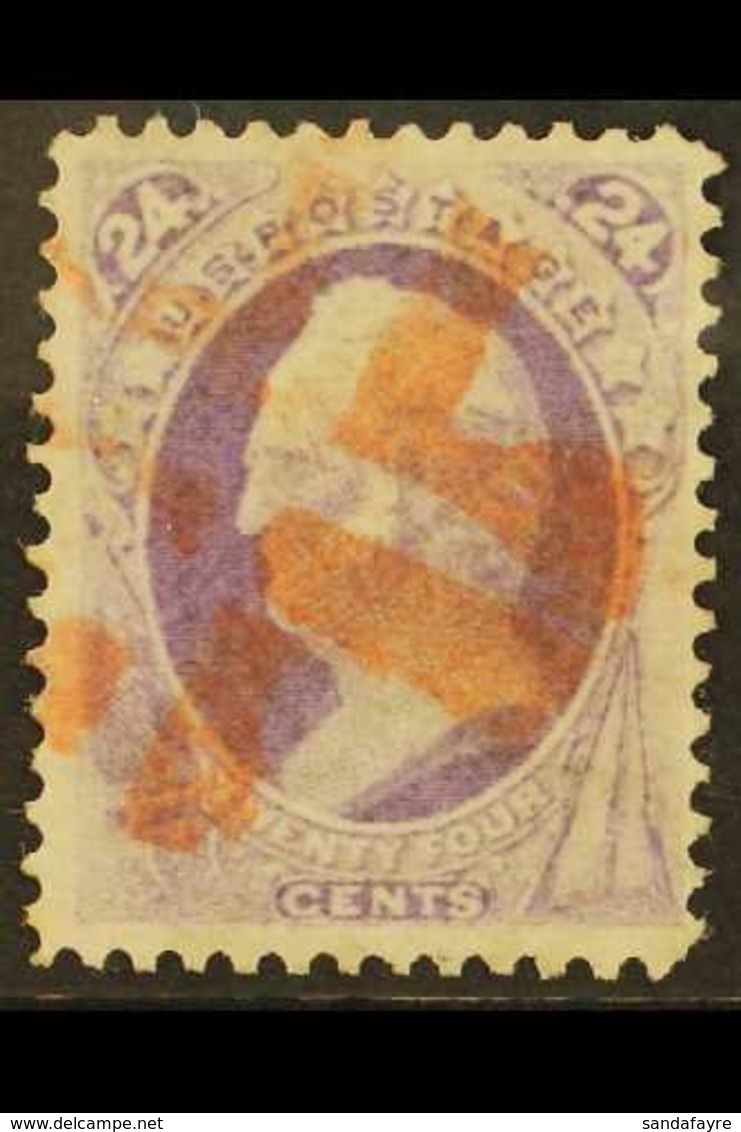 1870 24c Pale Purple, SG 155, Scott 153, Very Fine Used For More Images, Please Visit Http://www.sandafayre.com/itemdeta - Sonstige & Ohne Zuordnung
