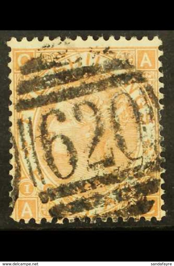 1867-80 2s Brown, Wmk Spray, SG 121, Used With Bright Original Colour & Full Perfs, And A Tiny Near- Invisible Repair At - Sonstige & Ohne Zuordnung