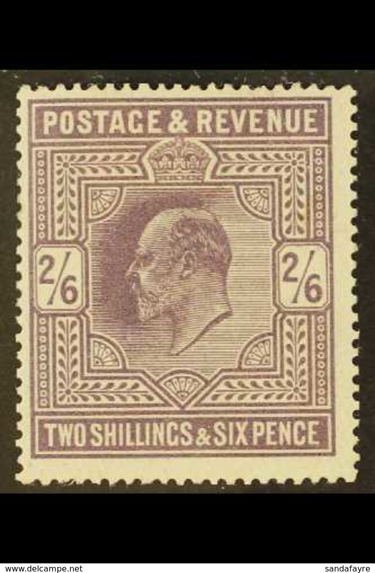 1911-13 2s6d Dull Greyish Purple, SG 315, Fine Mint Light Gum Bends For More Images, Please Visit Http://www.sandafayre. - Unclassified