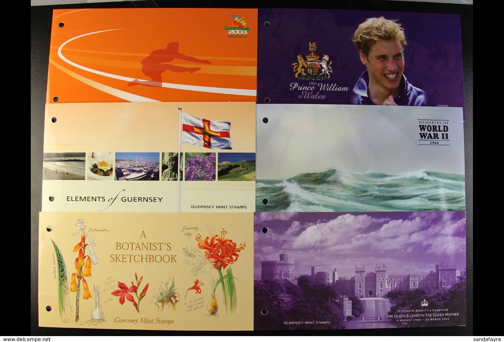 GUERNSEY PRESENTATION PACKS 1998-2004 All Different Collection Of Superb Never Hinged Mint Sets And Miniature Sheets In  - Sonstige & Ohne Zuordnung