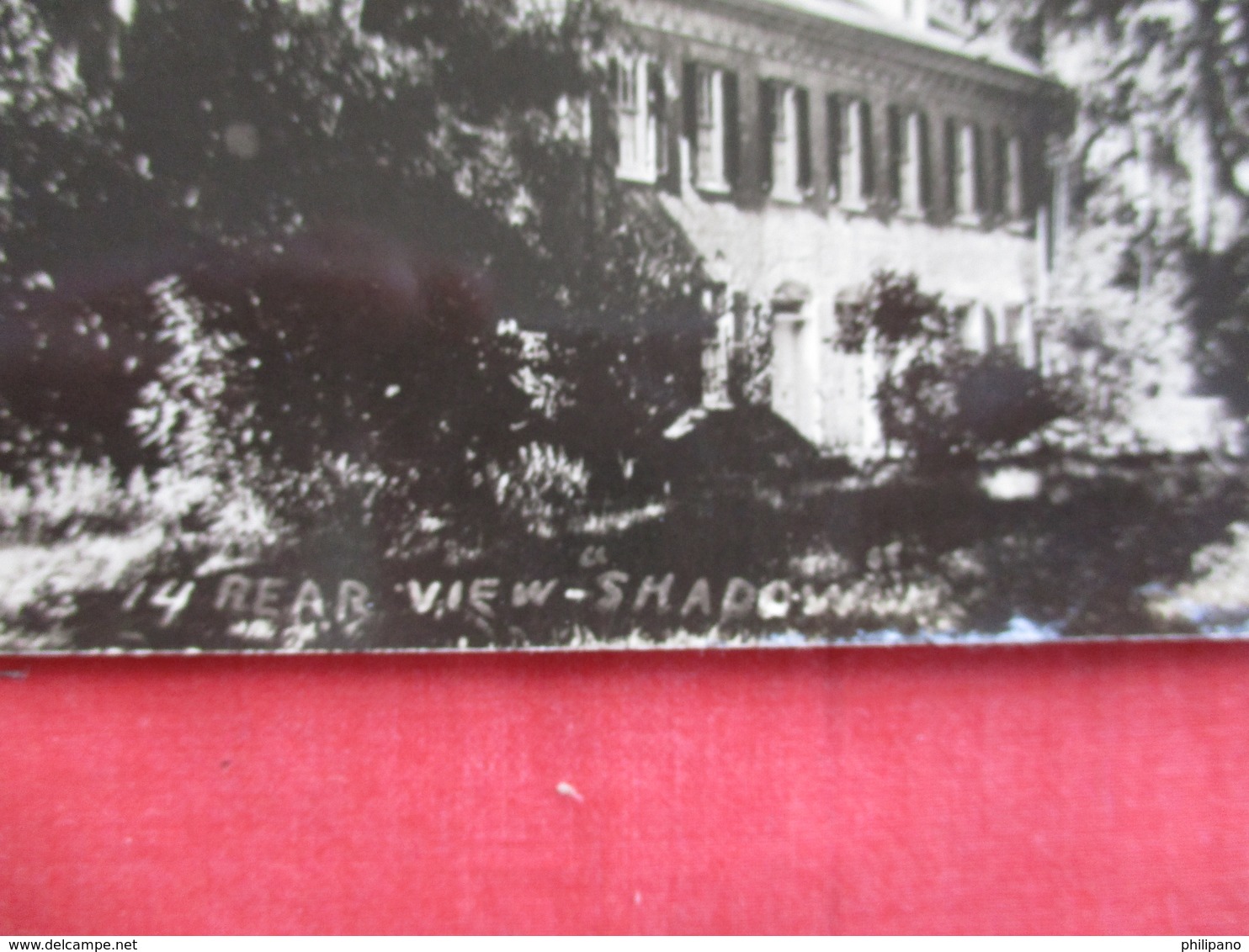 RPPC TO ID  Rear View Shadow   Ref 2809 - To Identify