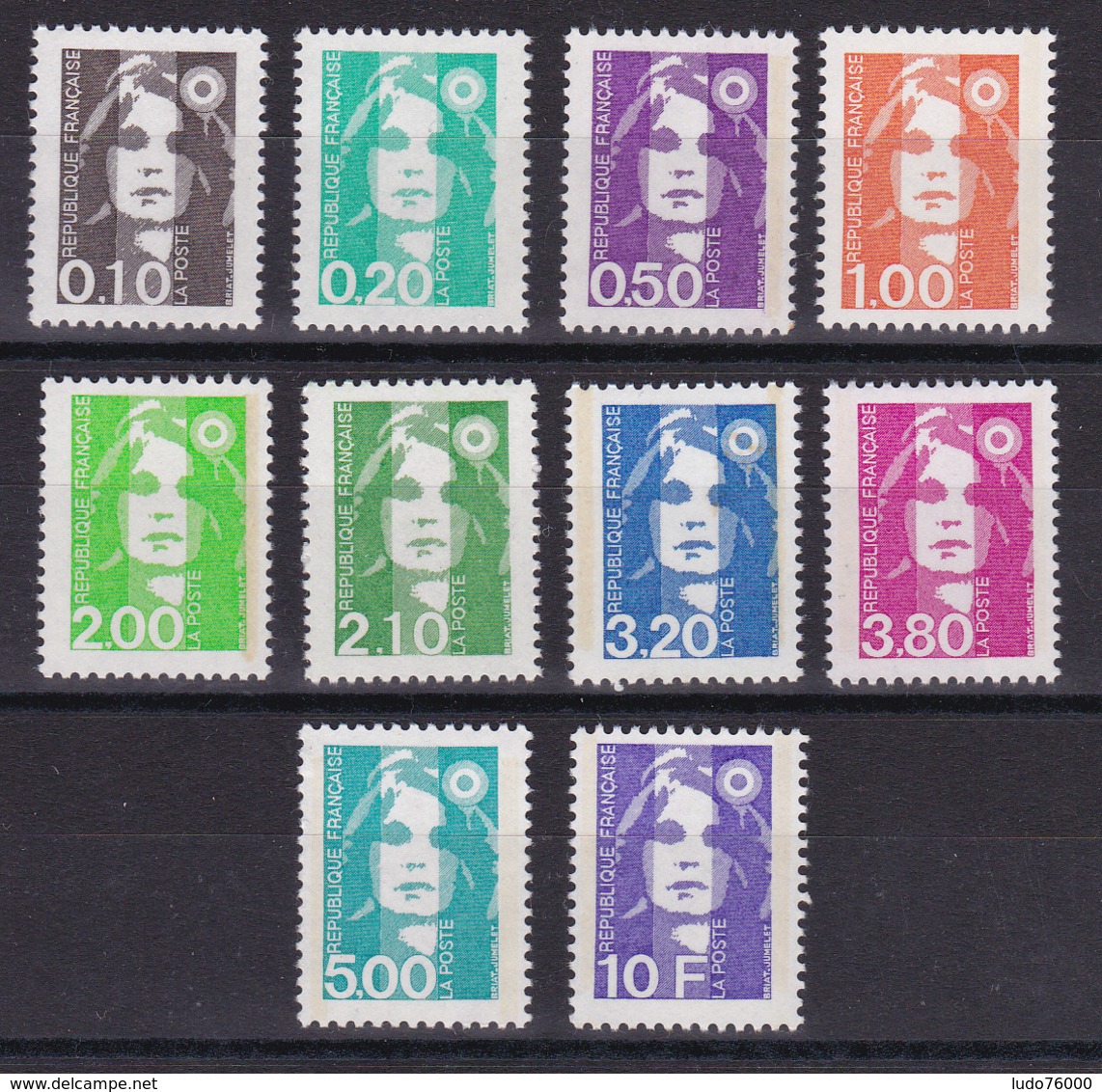 D801/ LOT MARIANNE DU BICENTENAIRE NEUF** COTE 13€ - Collections