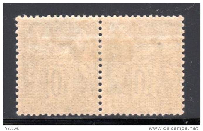 FRANCE - TYPE SAGE -  N° 103 *  En Paire - 1898-1900 Sage (Type III)