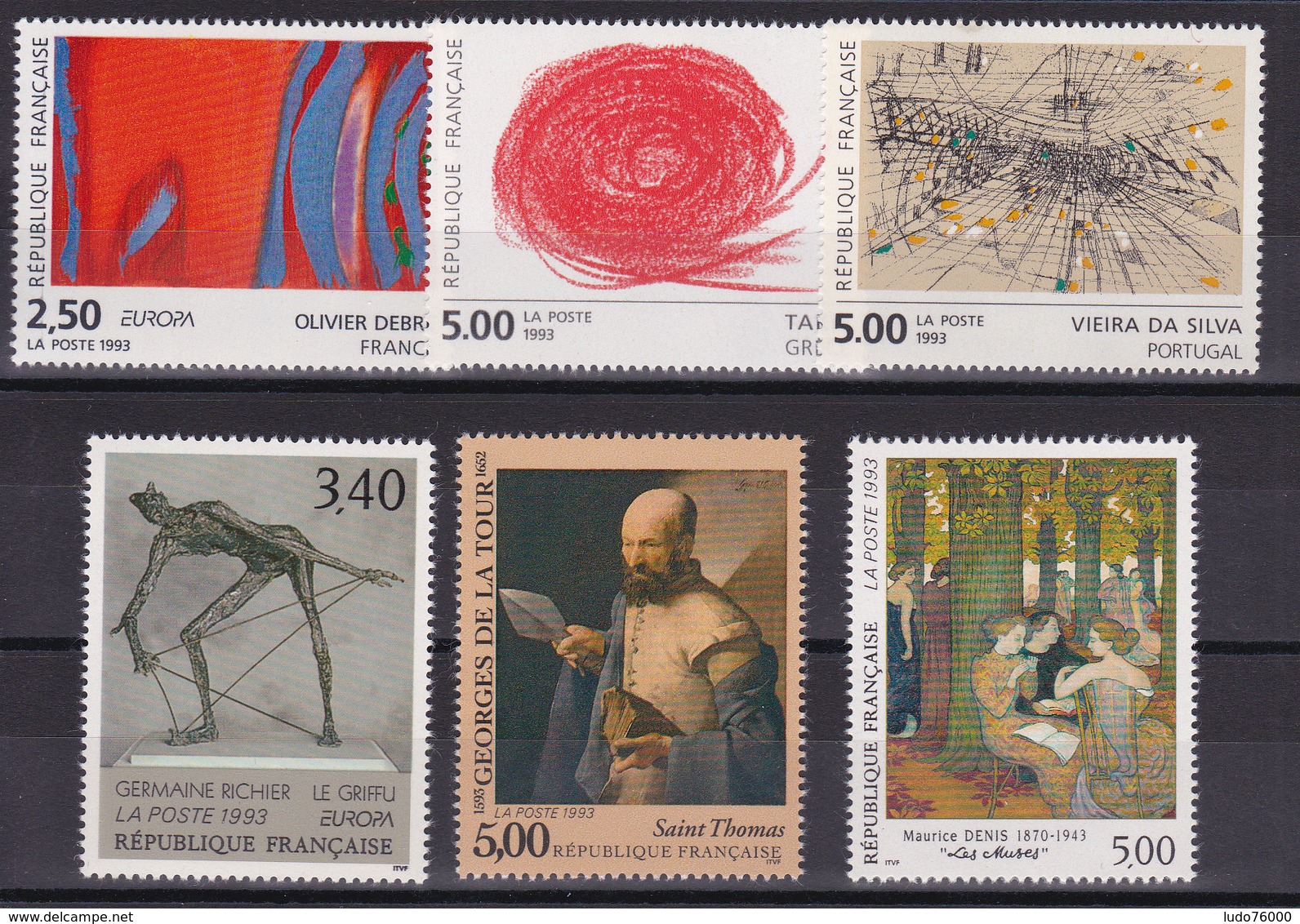 D801/ LOT ANNEE 1993 NEUF** COTE 13€ - Collections