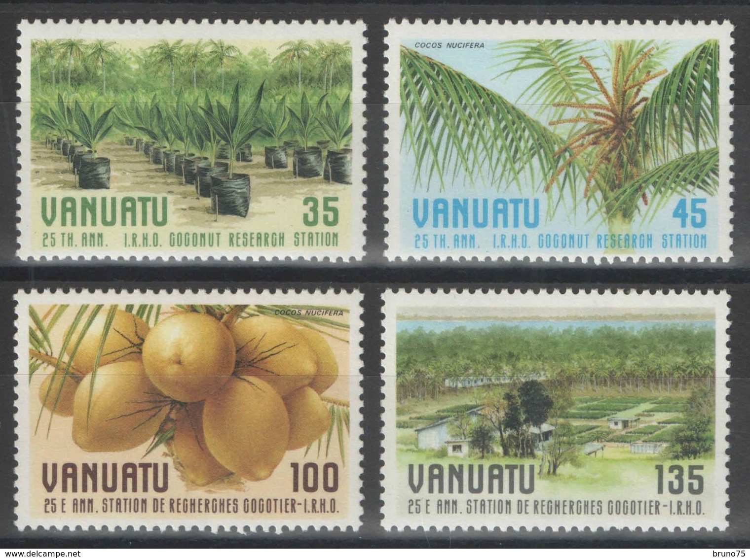 Vanuatu - YT 759-762 ** - 1987 - Vanuatu (1980-...)