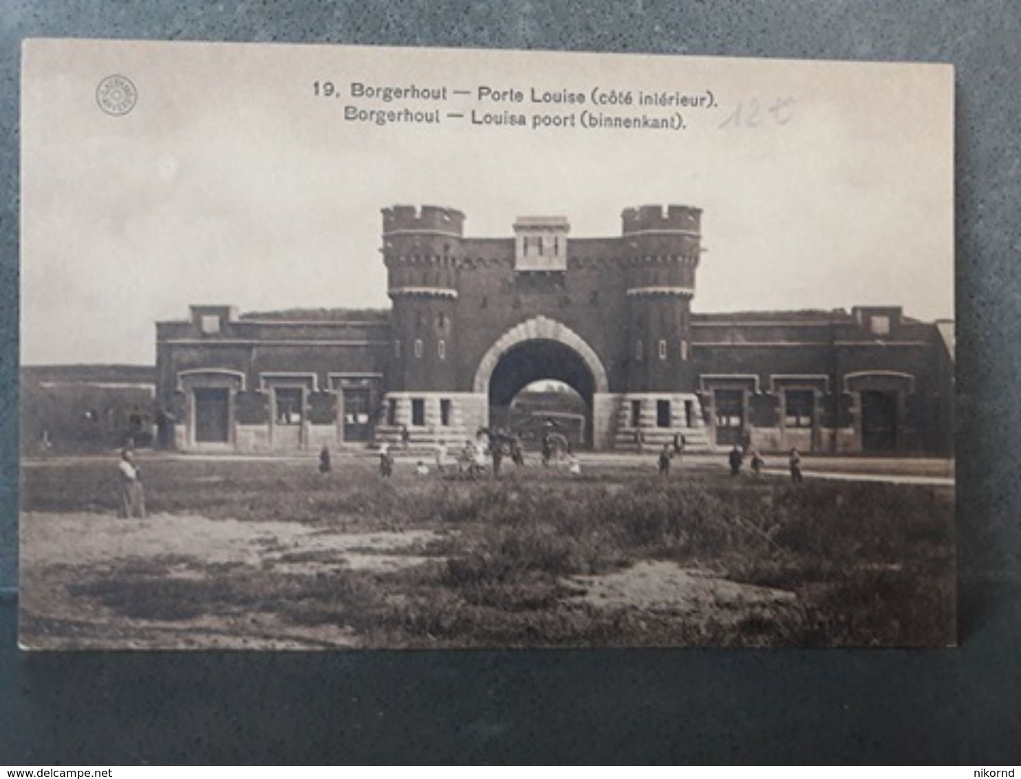 BORGERHOUT - Louisa Poort (binnekant) / Porte Louise (côté Intérieur) - Antwerpen