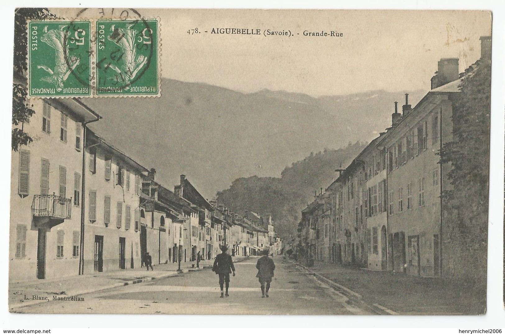 73 Savoie - Aiguebelle Grande Rue - Aiguebelle