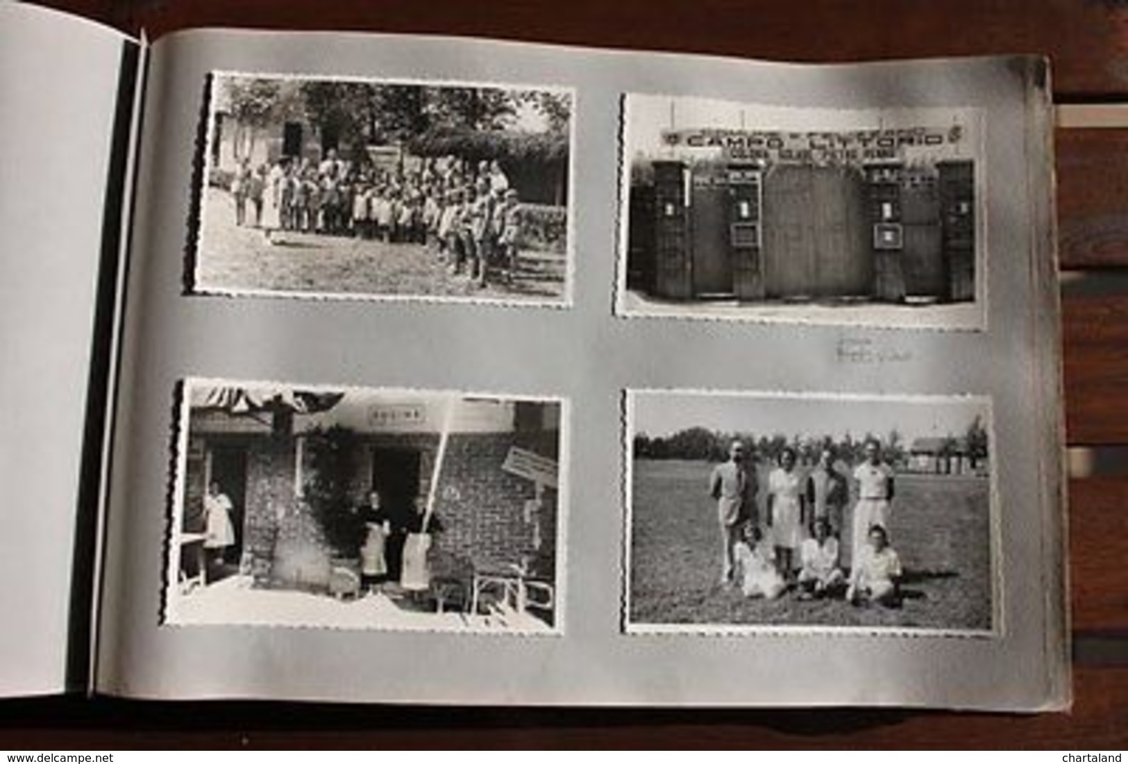 Album 636 Foto Militaria Colonie Etiopia Felizzano Campo DUX Anni '30 RARITA' - Andere & Zonder Classificatie