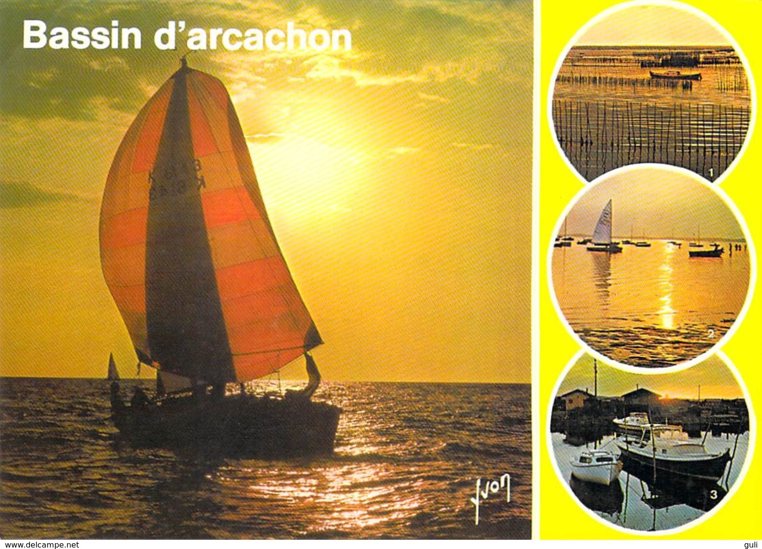 [33] Gironde > BASSIN D'ARCACHON   Multi Vues (Parc à Huîtres Ostréiculture-pêche..port. Voile) ..*PRIX FIXE - Arcachon