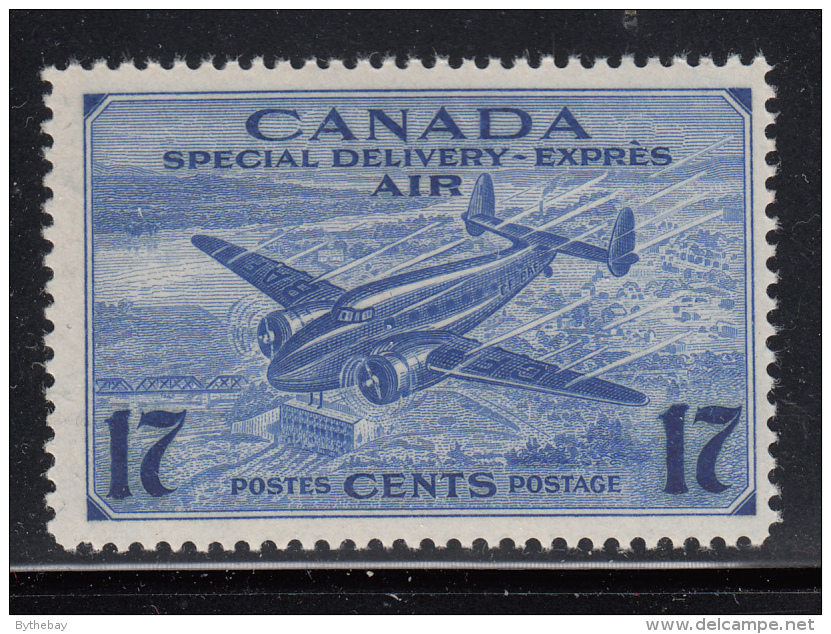 Canada 1942-43 MNH Scott #CE2 17c Trans-Canada Airplane - Luftpost-Express