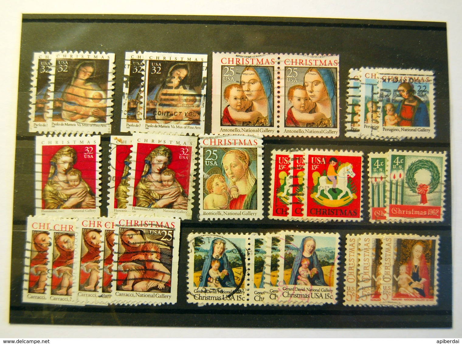 USA - Christmas & Greetings 30 Stamps - Colecciones & Lotes