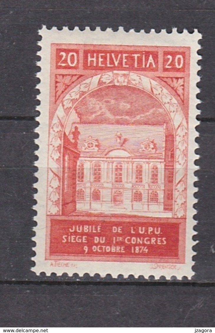 UPU -  SCHWEIZ SWITZERLAND SWISS 1924  MI 192 BX MNH - UPU (Universal Postal Union)