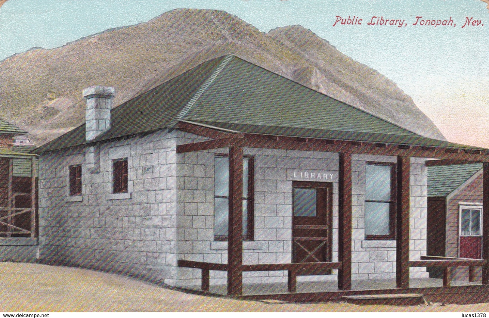 TONOPAH / PUBLIC LIBRARY - Andere & Zonder Classificatie