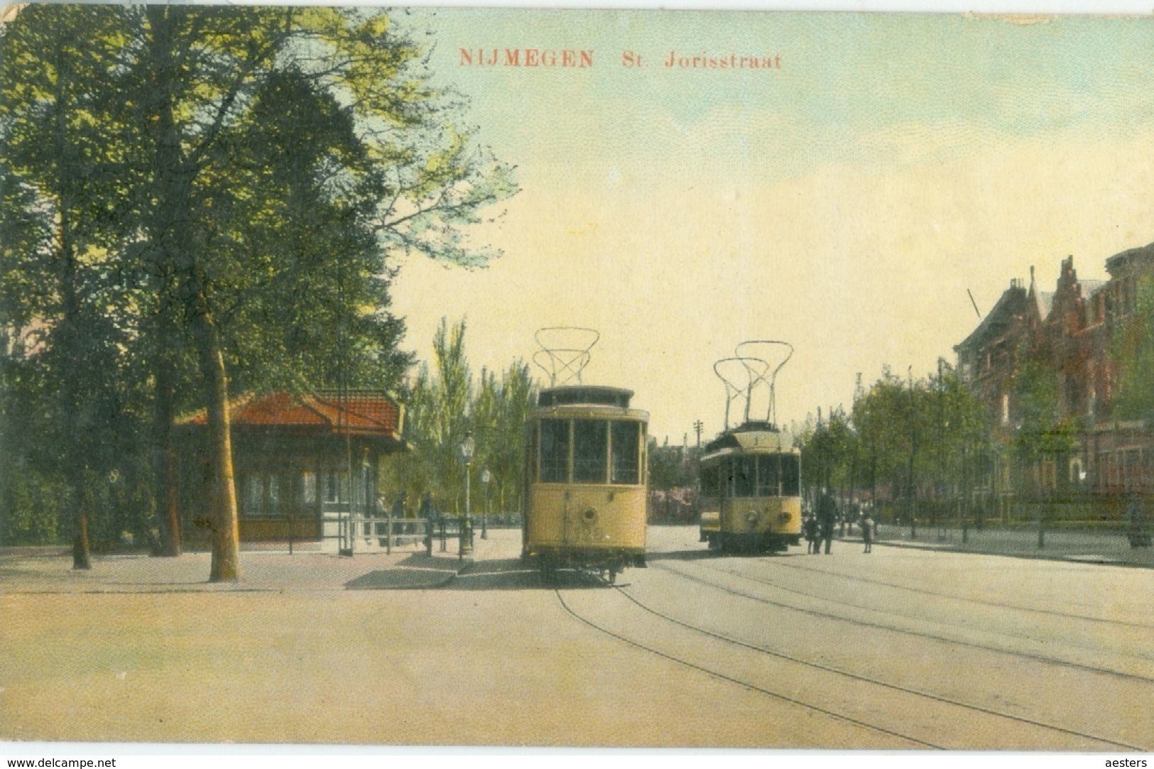 Nijmegen; St. Jorisstraat (Tram) - Niet Gelopen. (A.A. V.d. Borg - Nijmegen) - Nijmegen