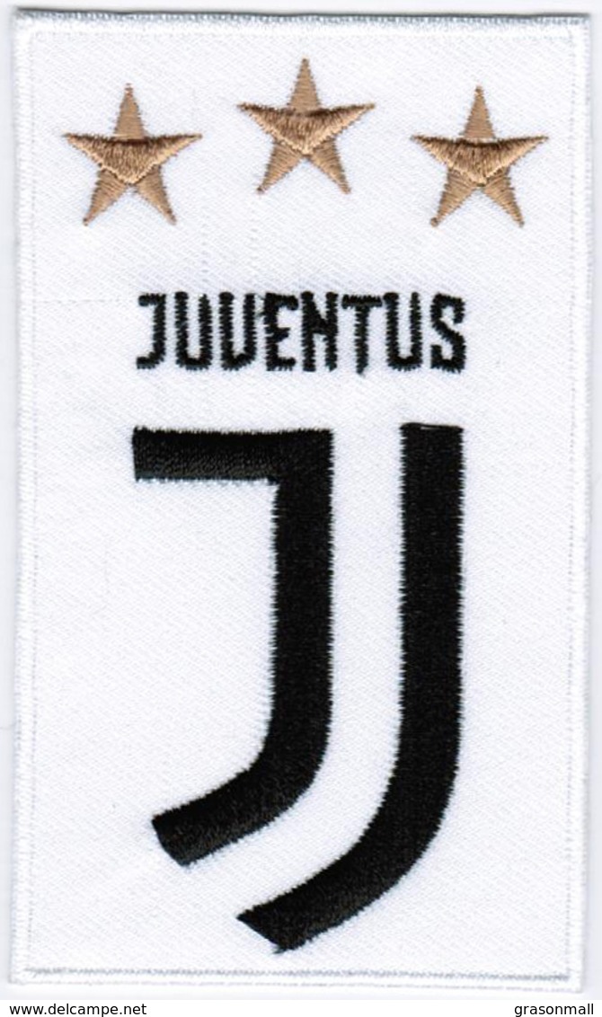 Juventus HOME FC Italy Football Soccer EMBROIDERED Patch - Patches