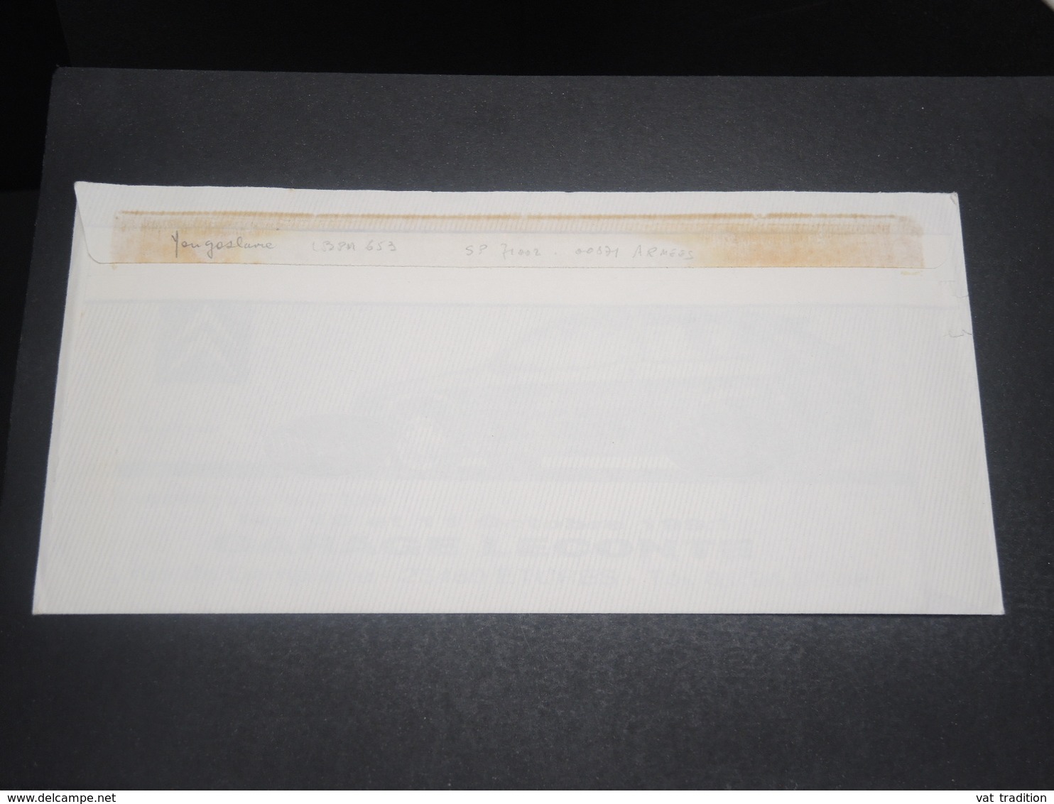 YOUGOSLAVIE- Enveloppe De La Mission Des Nations Unies En 1992 Pour La France En Franchise Postale - L 12302 - Cartas & Documentos