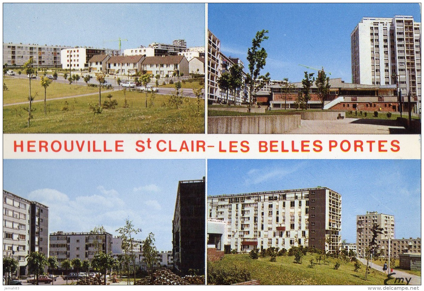 Herouville Saint Clair Les Belles Portes 1992 (LOT HA) - Herouville Saint Clair