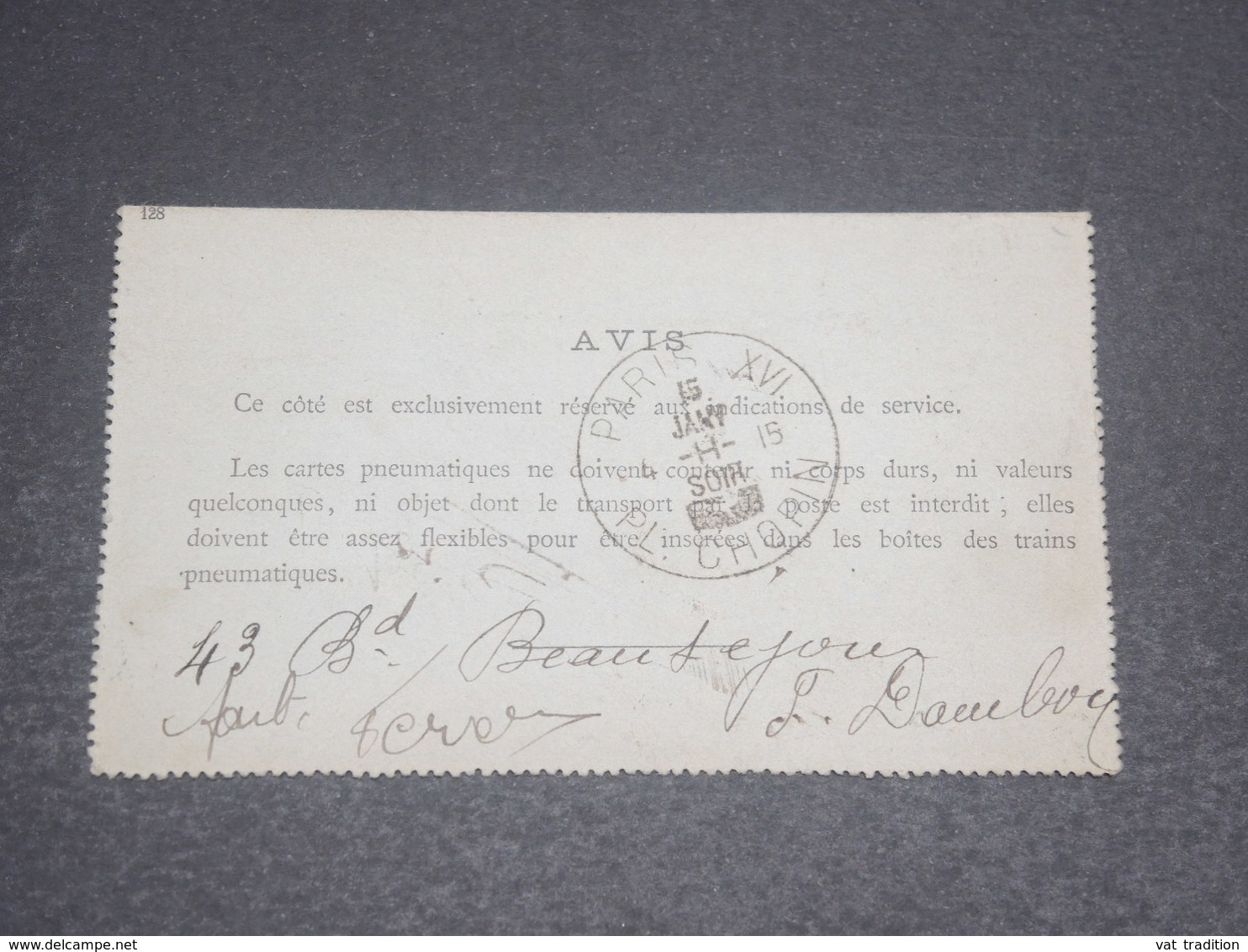 FRANCE - Entier Postal Surchargé " Taxe Réduite 30c " + Cachet " Trouvé à La Boite" - L 12311 - Pneumatiques