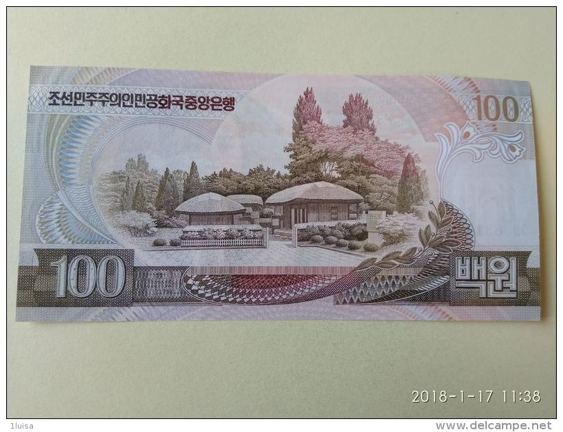 100 Won 1992 - Corea Del Nord