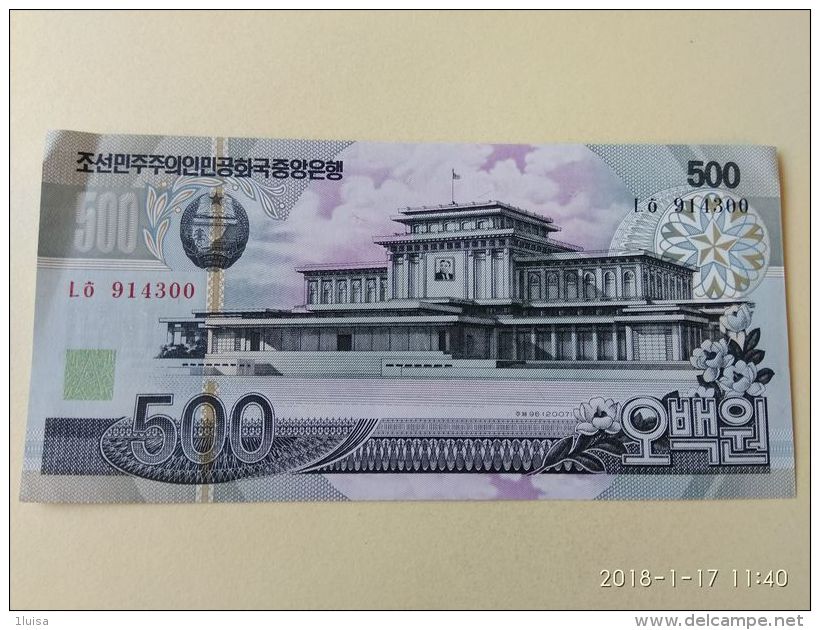 500 Won 1998 - Corea Del Nord