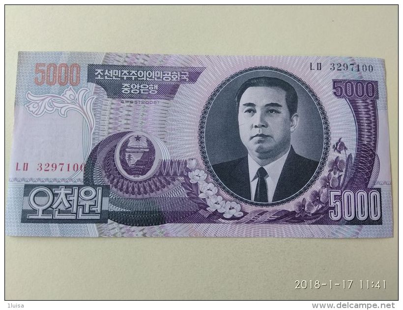 5000 Won 2006 - Corea Del Nord